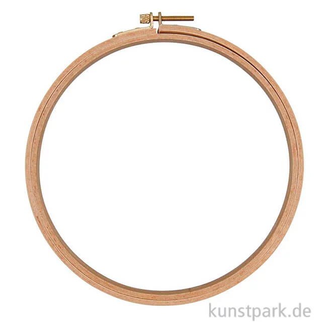 Artikelbild 1 des Artikels “Punch Needle Stickring aus Holz, Durchmesser 21,5 cm “