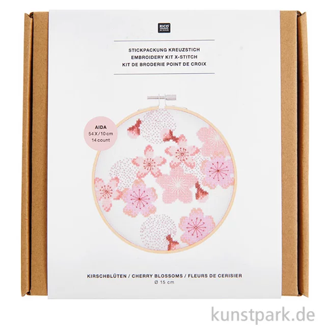 Artikelbild 1 des Artikels “Stickset - Sakura Kirschblüten “