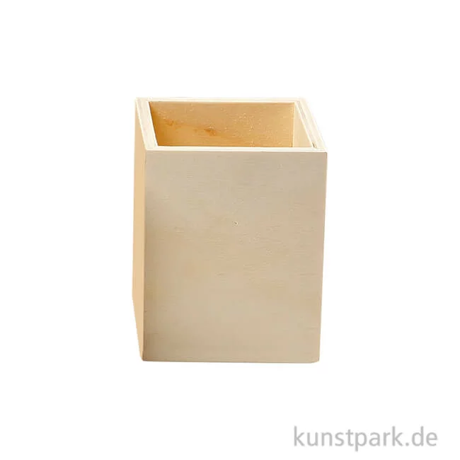 Artikelbild 1 des Artikels “Stifthalter aus Holz - Quadratisch “