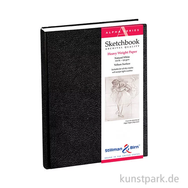 Artikelbild 1 des Artikels “Stillman & Birn Skizzenbuch ALPHA, 62 Blatt, 150 g 10,2 x 15,2 cm“