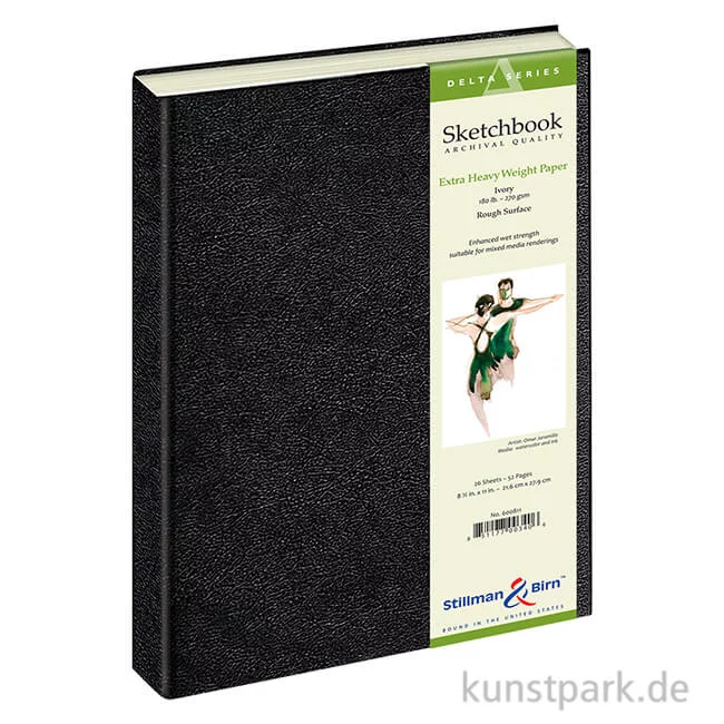 Artikelbild 1 des Artikels “Stillman & Birn Skizzenbuch DELTA, 26 Blatt, 270 g 21 x 29,7 cm (A4)“