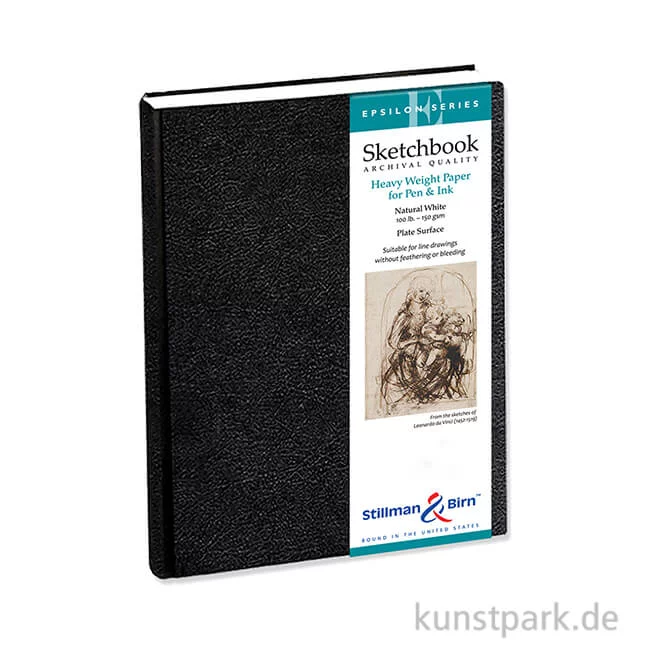 Artikelbild 1 des Artikels “Stillman & Birn Skizzenbuch EPSILON, 62 Blatt, 150 g 14 x 21,6 cm (A5)“