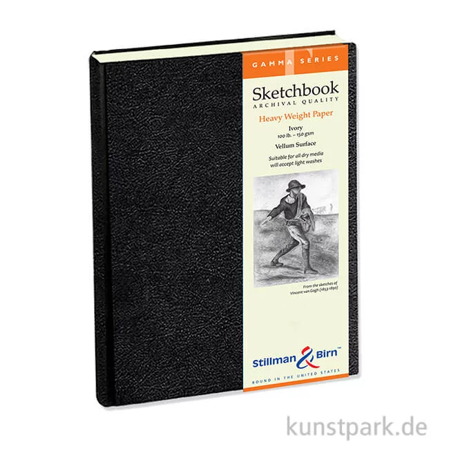 Artikelbild 1 des Artikels “Stillman & Birn Skizzenbuch GAMMA, 62 Blatt, 150 g 14 x 21,6 cm“