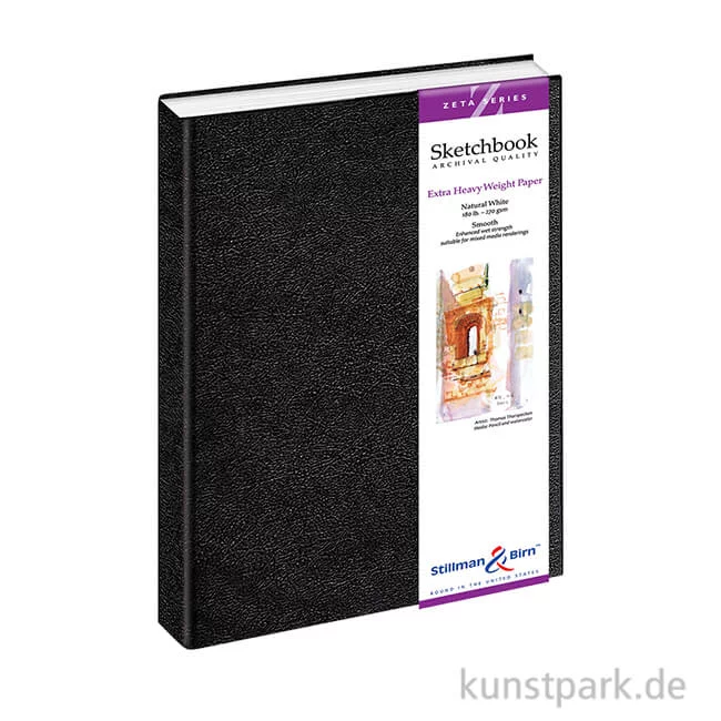 Artikelbild 1 des Artikels “Stillman & Birn Skizzenbuch ZETA, 26 Blatt, 270 g 14 x 21,6 cm (A5)“