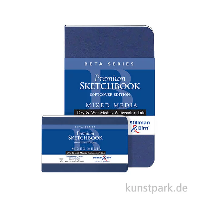 Artikelbild 1 des Artikels “Stillman & Birn Skizzenbuch Softcover BETA, 28 Blatt, 270 g “