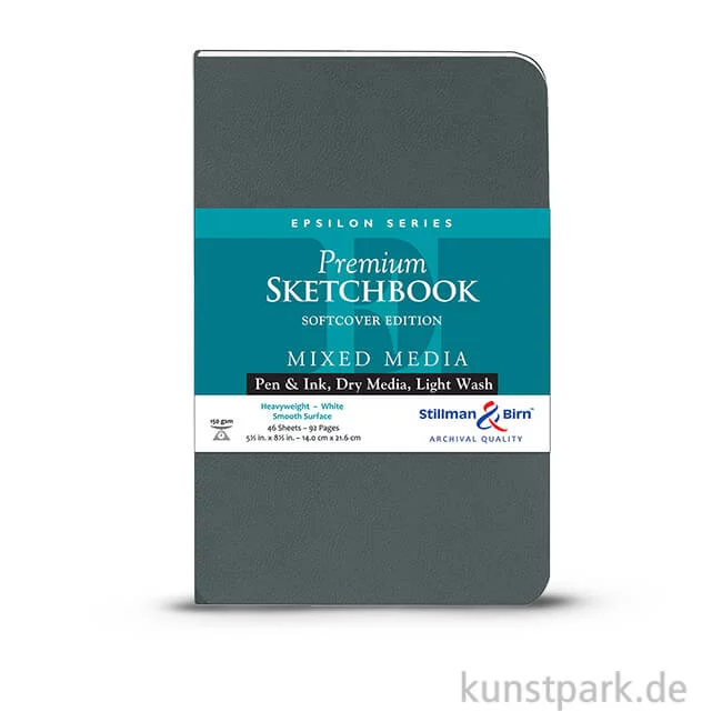 Artikelbild 1 des Artikels “Stillman & Birn Skizzenbuch Softcover EPSILON, 48 Blatt, 150 g “