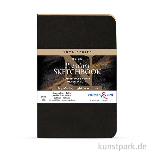 Artikelbild 1 des Artikels “Stillman & Birn Skizzenbuch Softcover NOVA Beige, 48 Blatt, 150g “