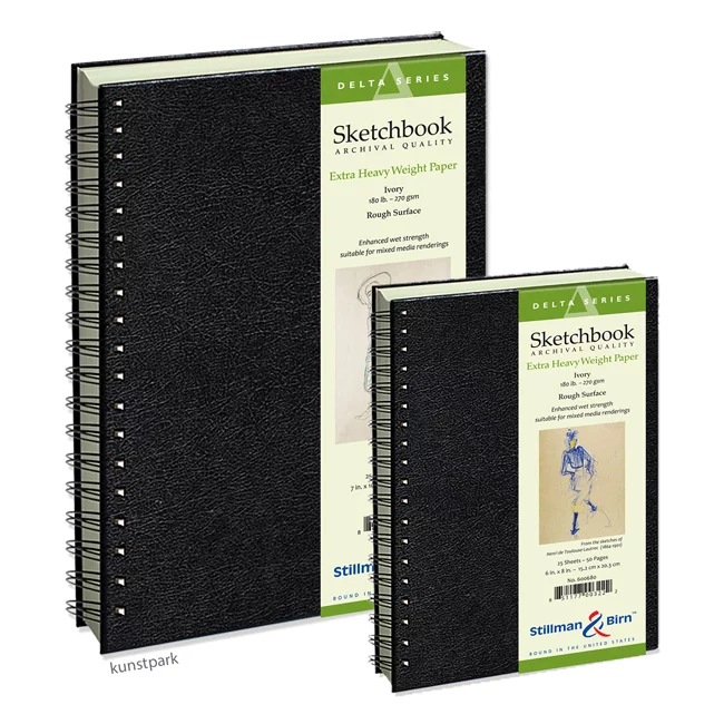 Artikelbild 1 des Artikels “Stillman & Birn Skizzenbuch DELTA Spiral, 25 Blatt, 270 g “