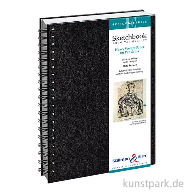 Artikelbild 1 des Artikels “Stillman & Birn Skizzenbuch EPSILON Spiral, 50 Blatt, 150 g “