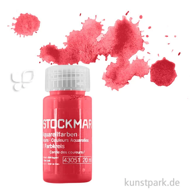 Artikelbild 1 des Artikels “STOCKMAR Aquarell Farbkreisfarben 20 ml 51 Rot“