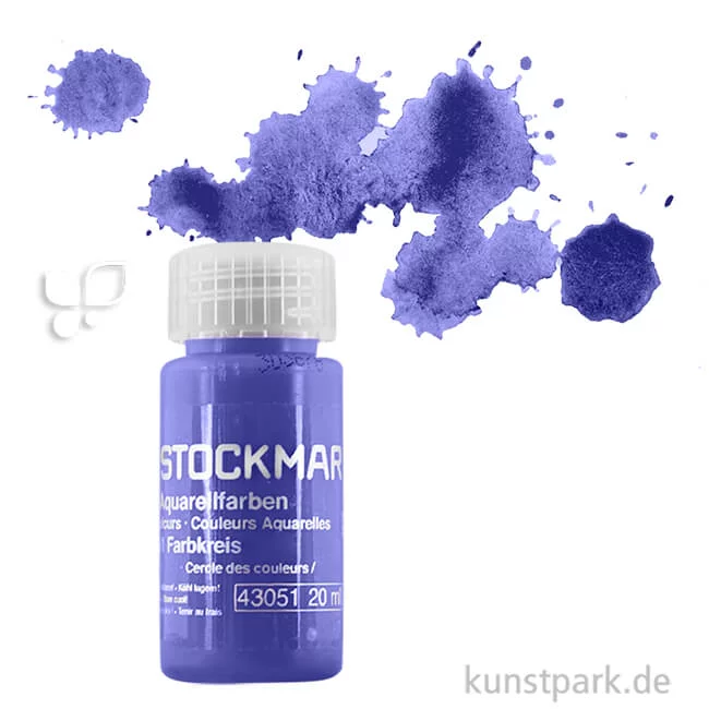 Artikelbild 1 des Artikels “STOCKMAR Aquarell Farbkreisfarben 20 ml 59 Blau“
