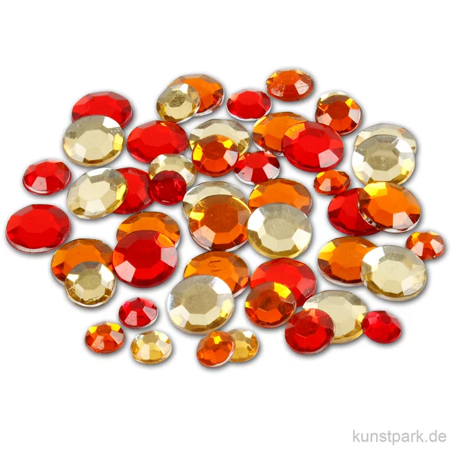 Artikelbild 1 des Artikels “Strasssteine - rote Kreise, 360 Stück “