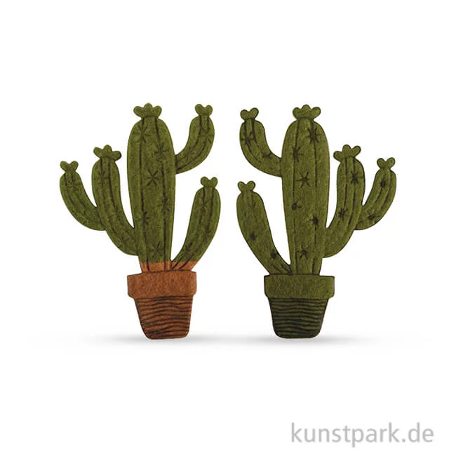 Artikelbild 1 des Artikels “Streuteile Kaktus, 4x6,5 cm, 3 Stück sortiert “
