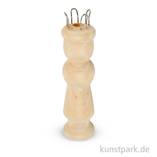 Artikelbild 1 des Artikels “Strickliesel aus Holz, Durchmesser 3 cm, Höhe 12 cm “