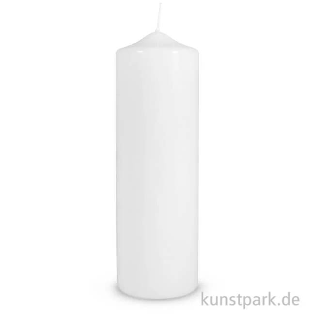 Artikelbild 1 des Artikels “Stumpenkerze, 250 x 80 mm Weiß“
