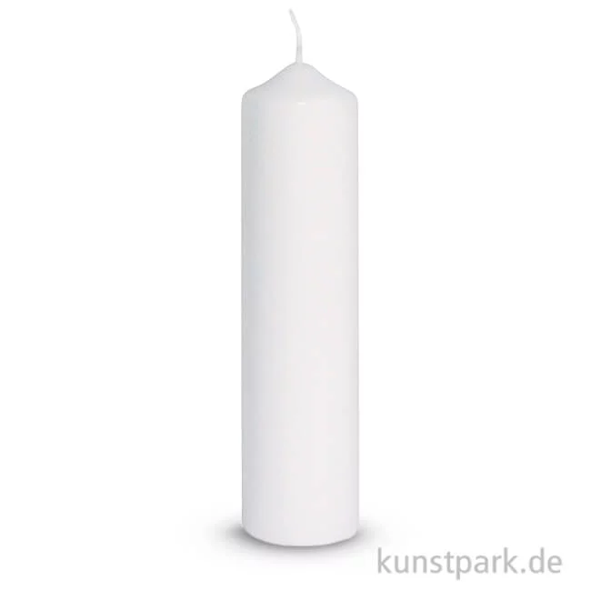 Artikelbild 1 des Artikels “Stumpenkerze Weiß 200 x 50 mm“