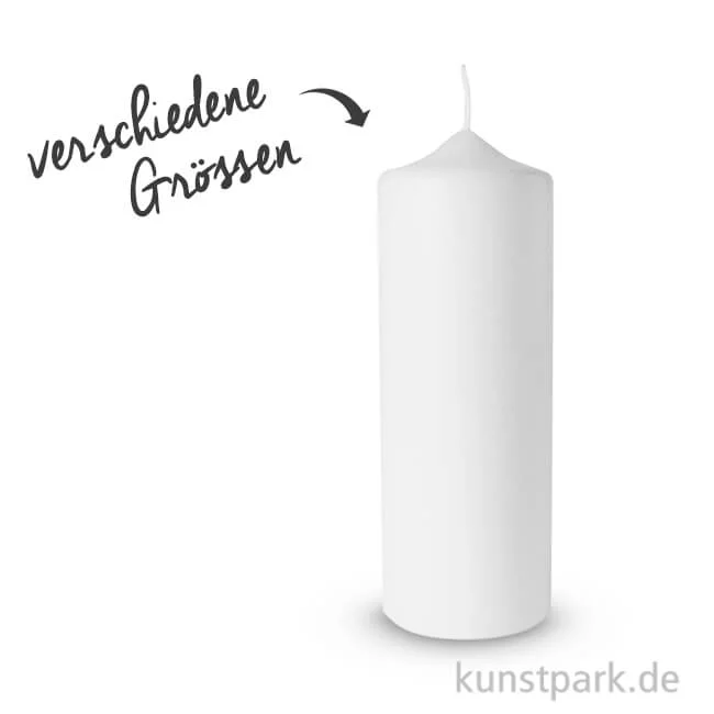 Artikelbild 1 des Artikels “Stumpenkerze Weiß “