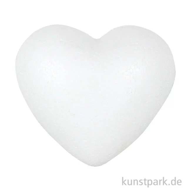 Artikelbild 1 des Artikels “Styroporform Herz Vollform 9 cm“