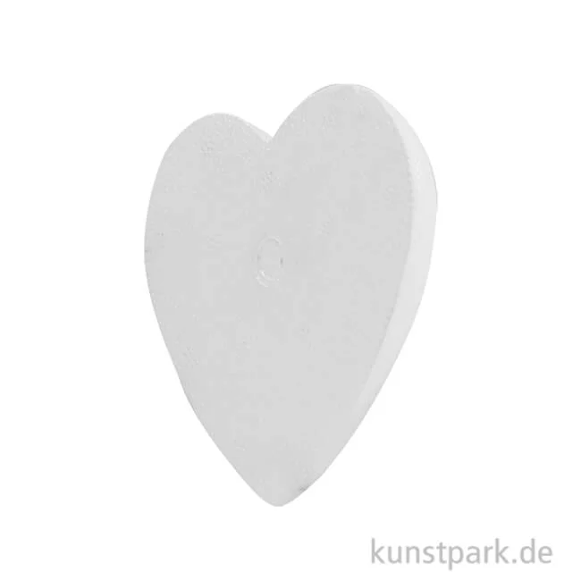 Artikelbild 1 des Artikels “Styroporform Herz flach gewölbt zum kleben 5 cm“