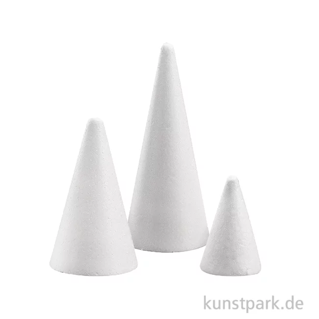 Artikelbild 1 des Artikels “Styroporkegel zum Basteln, Vollform “