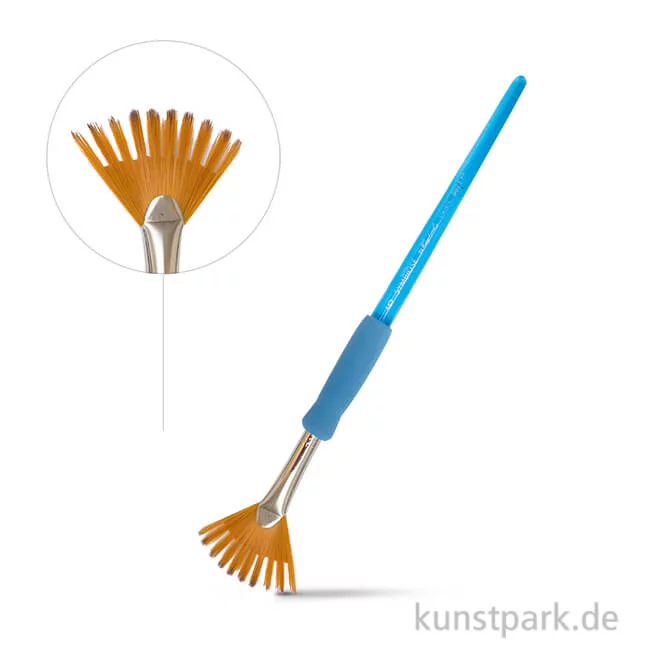 Artikelbild 1 des Artikels “Raphael Symbiose Synthetikpinsel Fächer - gewellt “