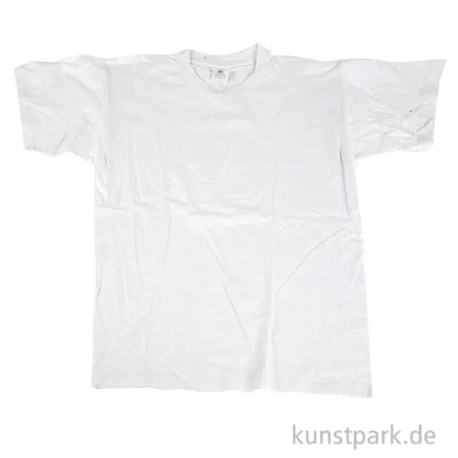 Artikelbild 1 des Artikels “T-Shirt mit Rundhals aus Baumwolle - weiß L“