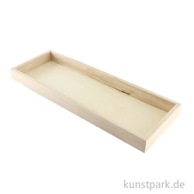 Artikelbild 1 des Artikels “Tablett aus Holz 29,5 x 10,3 x 2,3 cm“