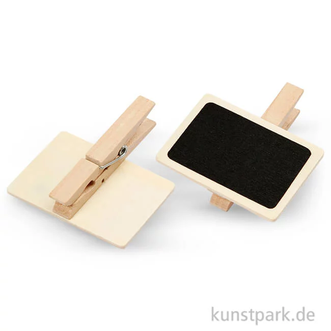 Artikelbild 1 des Artikels “Tafel mit Klammern, 6,8x4,7 cm, 6 Stück “