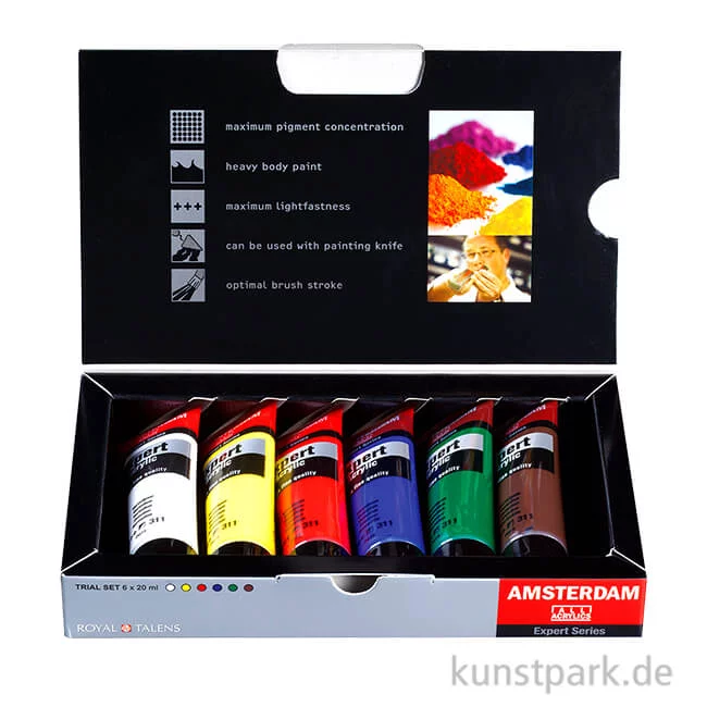 Artikelbild 1 des Artikels “Talens AMSTERDAM Acrylfarben Expert Introset mit 6 x 20 ml “