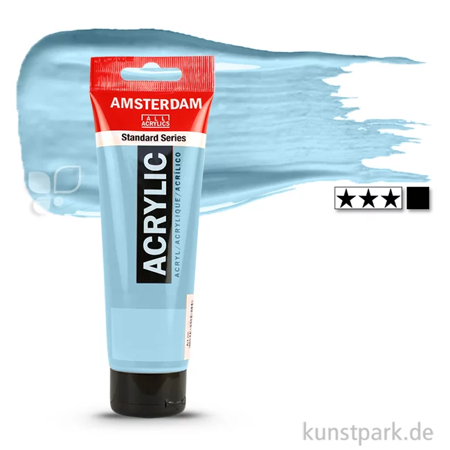 Artikelbild 1 des Artikels “Talens AMSTERDAM Acrylfarben 120 ml Tube | 551 Himmelblau hell“