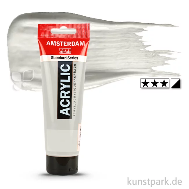 Artikelbild 1 des Artikels “Talens AMSTERDAM Acrylfarben 120 ml Tube | 800 Silber“
