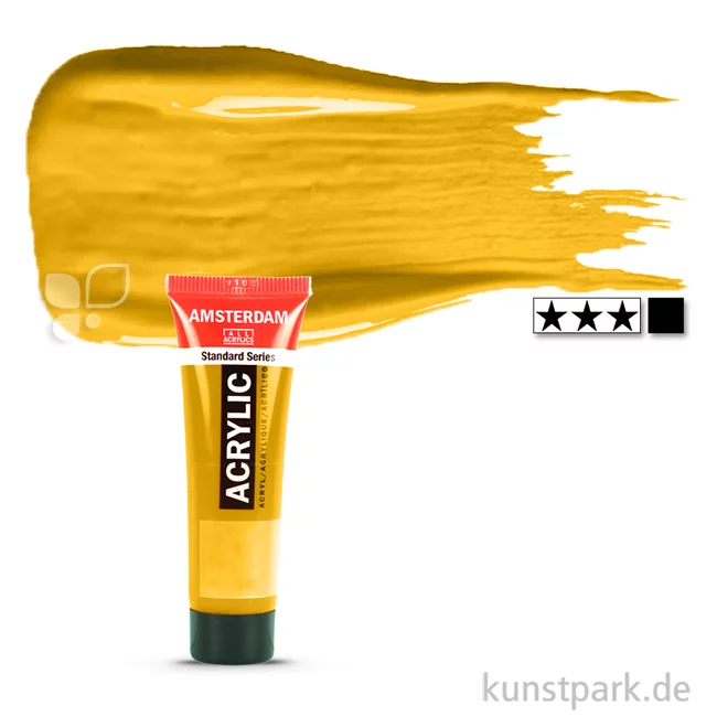 Artikelbild 1 des Artikels “Talens AMSTERDAM Acrylfarben 20 ml Tube | 227 Gelber Ocker“