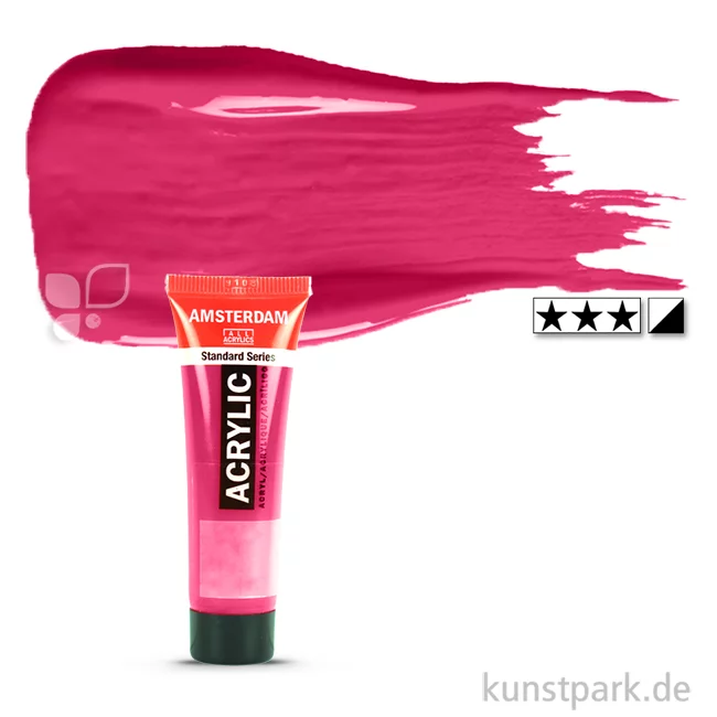 Artikelbild 1 des Artikels “Talens AMSTERDAM Acrylfarben 20 ml Tube | 366 Chinacridonrosa“