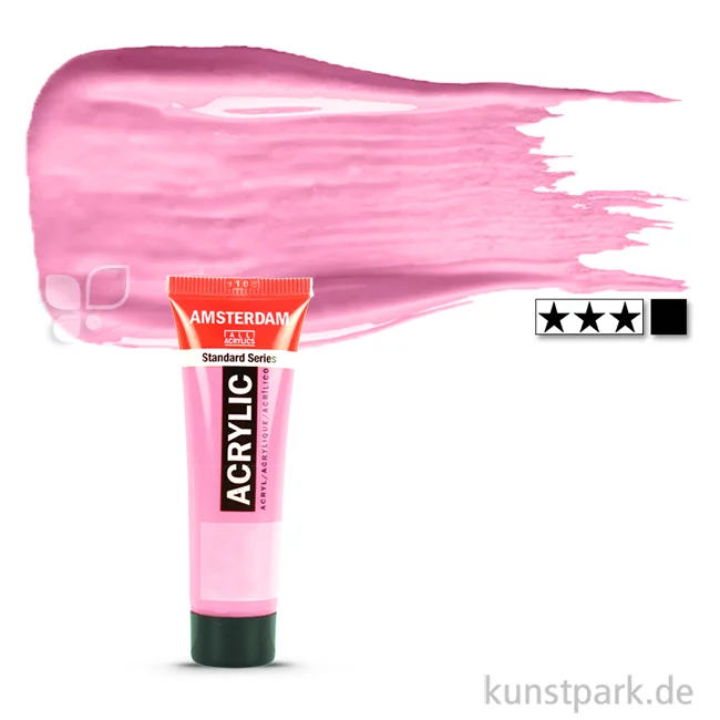 Artikelbild 1 des Artikels “Talens AMSTERDAM Acrylfarben 20 ml Tube | 385 Chinacridonrosa hell“