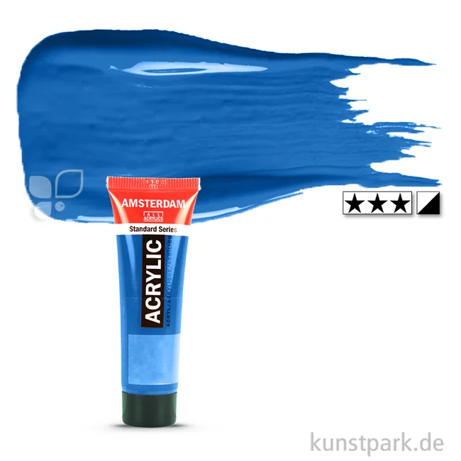 Artikelbild 1 des Artikels “Talens AMSTERDAM Acrylfarben 20 ml Tube | 512 Kobaltblau (ultramarin)“