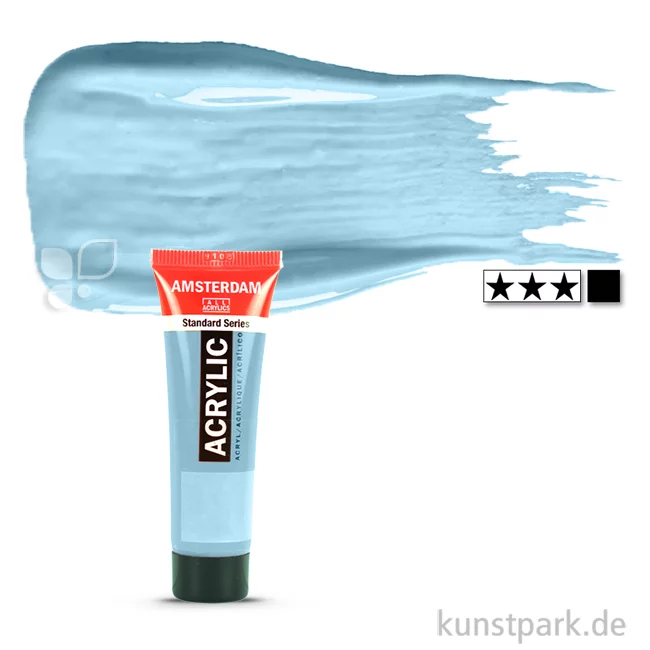 Artikelbild 1 des Artikels “Talens AMSTERDAM Acrylfarben 20 ml Tube | 551 Himmelblau hell“