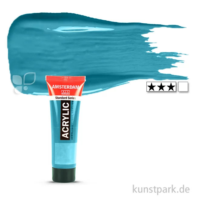 Artikelbild 1 des Artikels “Talens AMSTERDAM Acrylfarben 20 ml Tube | 557 Grünblau“