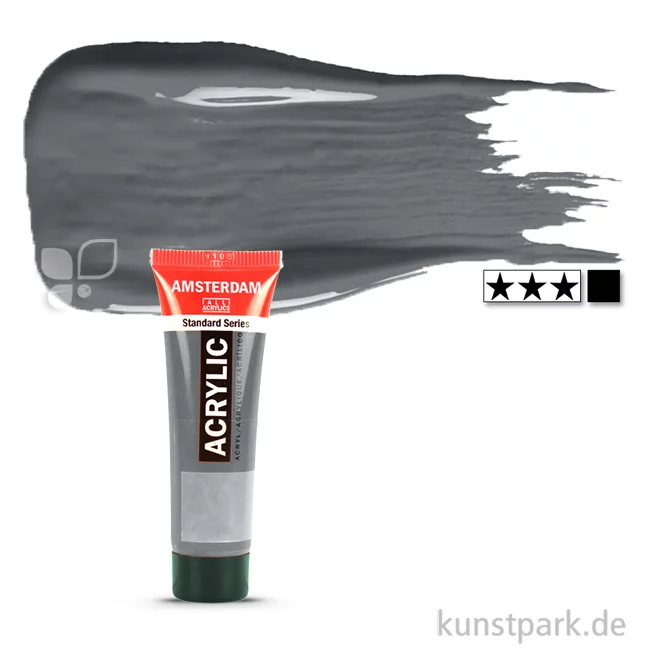 Artikelbild 1 des Artikels “Talens AMSTERDAM Acrylfarben 20 ml Tube | 710 Neutralgrau“
