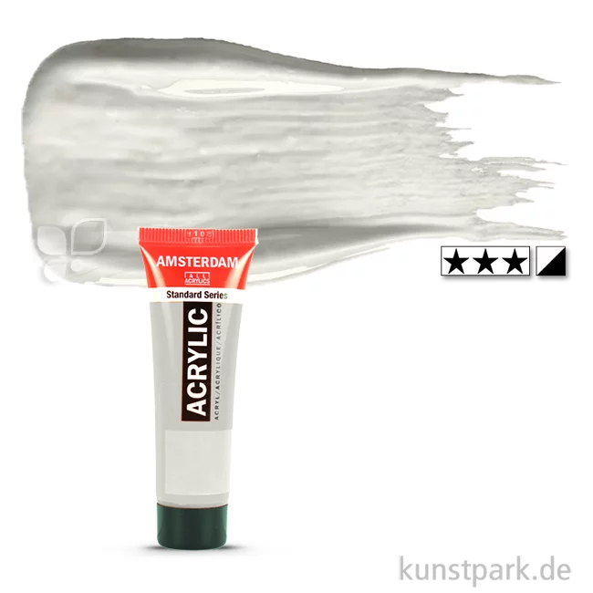 Artikelbild 1 des Artikels “Talens AMSTERDAM Acrylfarben 20 ml Tube | 800 Silber“
