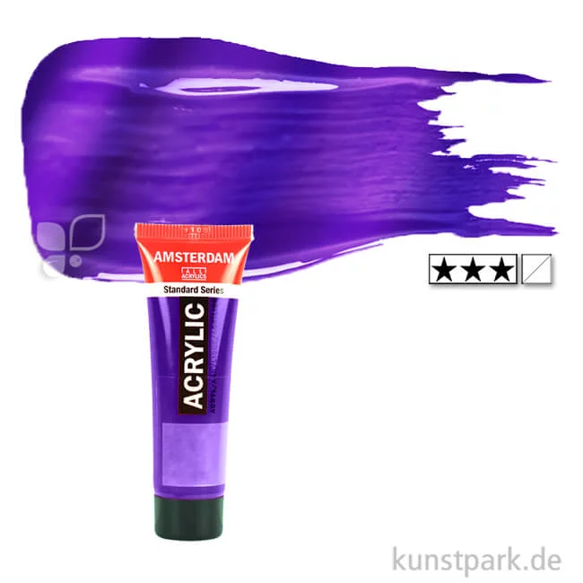 Artikelbild 1 des Artikels “Talens AMSTERDAM Acrylfarben 20 ml Tube | 835 Metallicviolett“