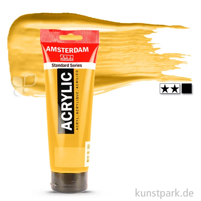 Artikelbild 1 des Artikels “Talens AMSTERDAM Acrylfarben 250 ml Tube | 253 Goldgelb“
