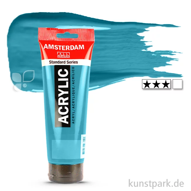 Artikelbild 1 des Artikels “Talens AMSTERDAM Acrylfarben 250 ml Tube | 557 Grünblau“