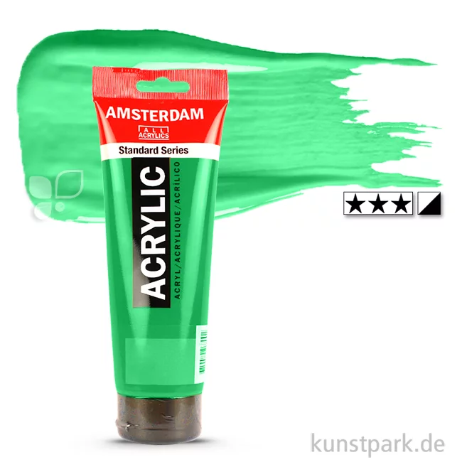Artikelbild 1 des Artikels “Talens AMSTERDAM Acrylfarben 250 ml Tube | 618 Permanentgrün hell“