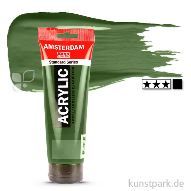 Artikelbild 1 des Artikels “Talens AMSTERDAM Acrylfarben 250 ml Tube | 622 Olivgrün dunkel“