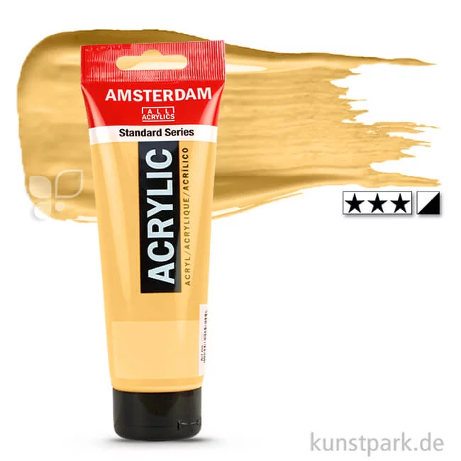 Artikelbild 1 des Artikels “Talens AMSTERDAM Acrylfarben 250 ml Tube | 802 Reichgold“