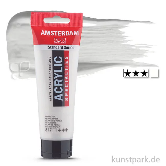 Artikelbild 1 des Artikels “Talens AMSTERDAM Acrylfarben 250 ml Tube | 817 Perlweiß“