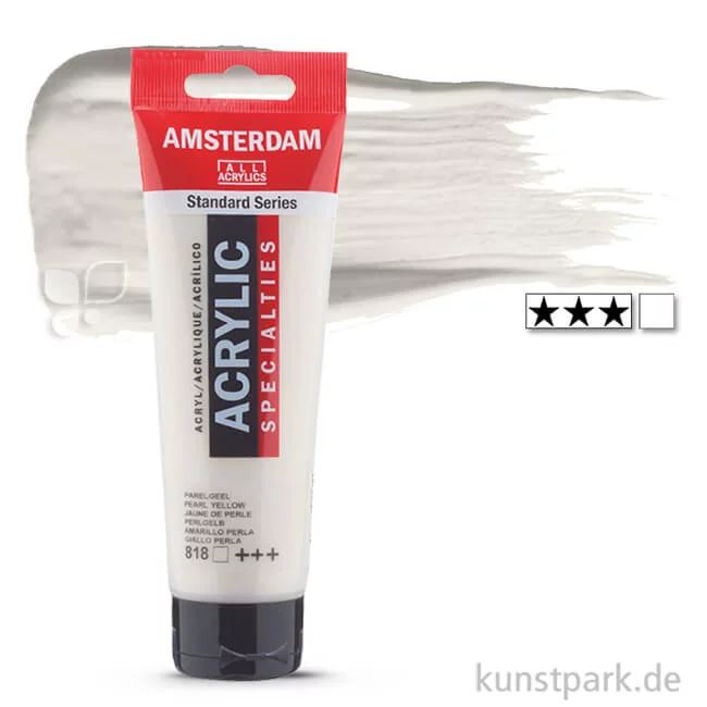 Artikelbild 1 des Artikels “Talens AMSTERDAM Acrylfarben 250 ml Tube | 818 Perlgelb“
