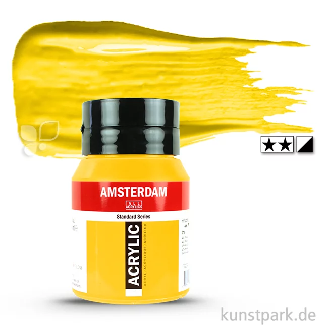 Artikelbild 1 des Artikels “Talens AMSTERDAM Acrylfarben 500 ml Flasche | 269 Azogelb mittel“