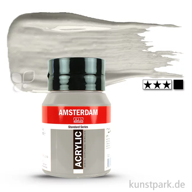 Artikelbild 1 des Artikels “Talens AMSTERDAM Acrylfarben 500 ml Flasche | 290 Titanbuff dunkel“