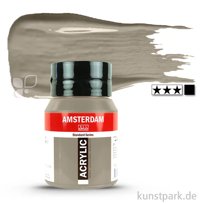 Artikelbild 1 des Artikels “Talens AMSTERDAM Acrylfarben 500 ml Flasche | 718 Warmgrau“
